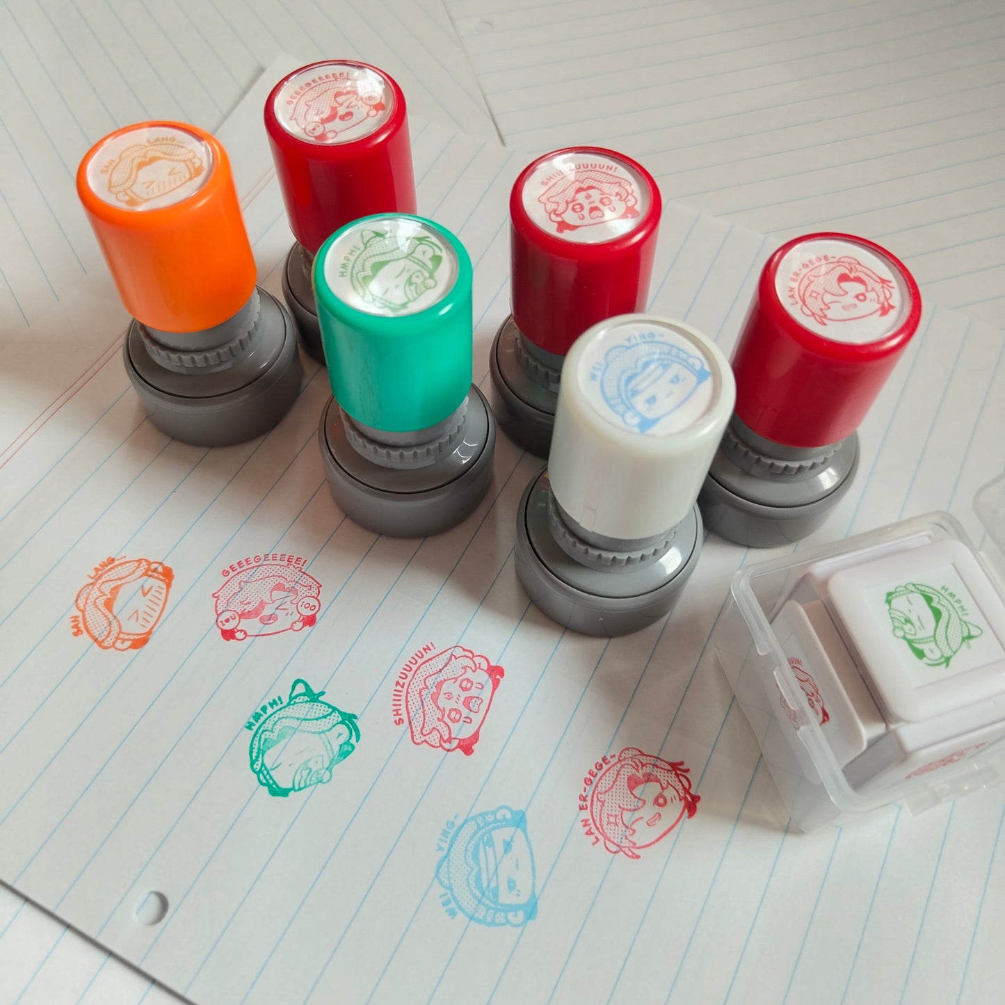 Danmei ink stamps