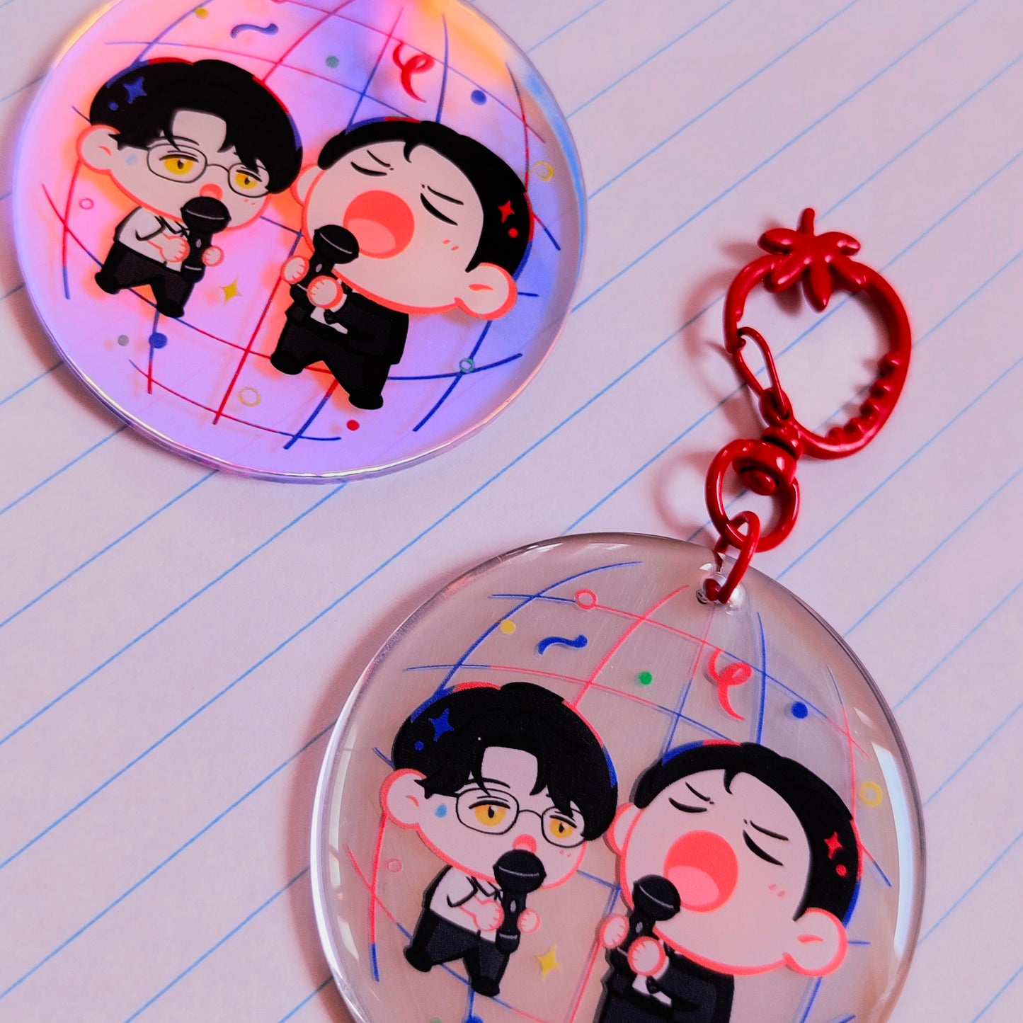 Karaoke iko! keychain