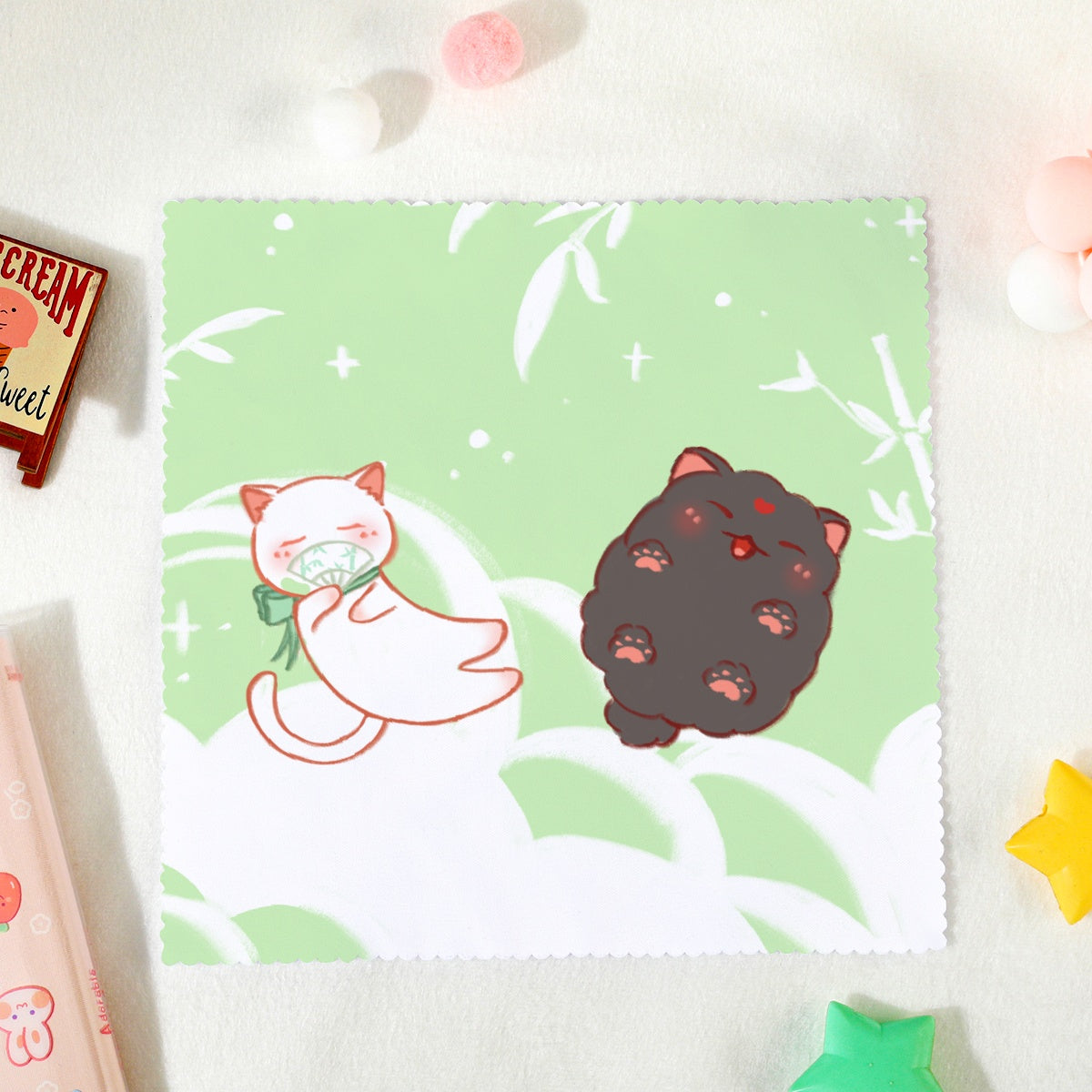 Danmei glasses cleaning cloth