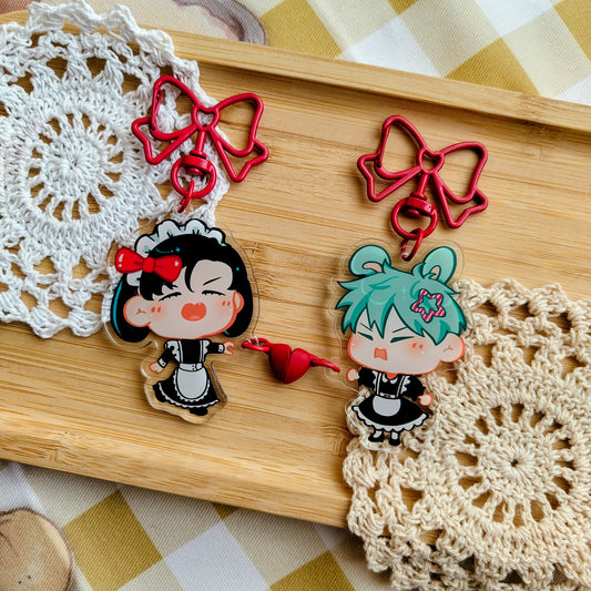 maid ivantill magnet charms