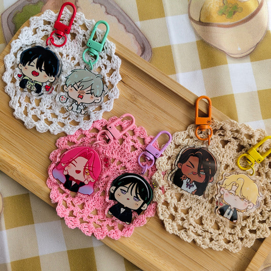 ALSNT highschool AU charms