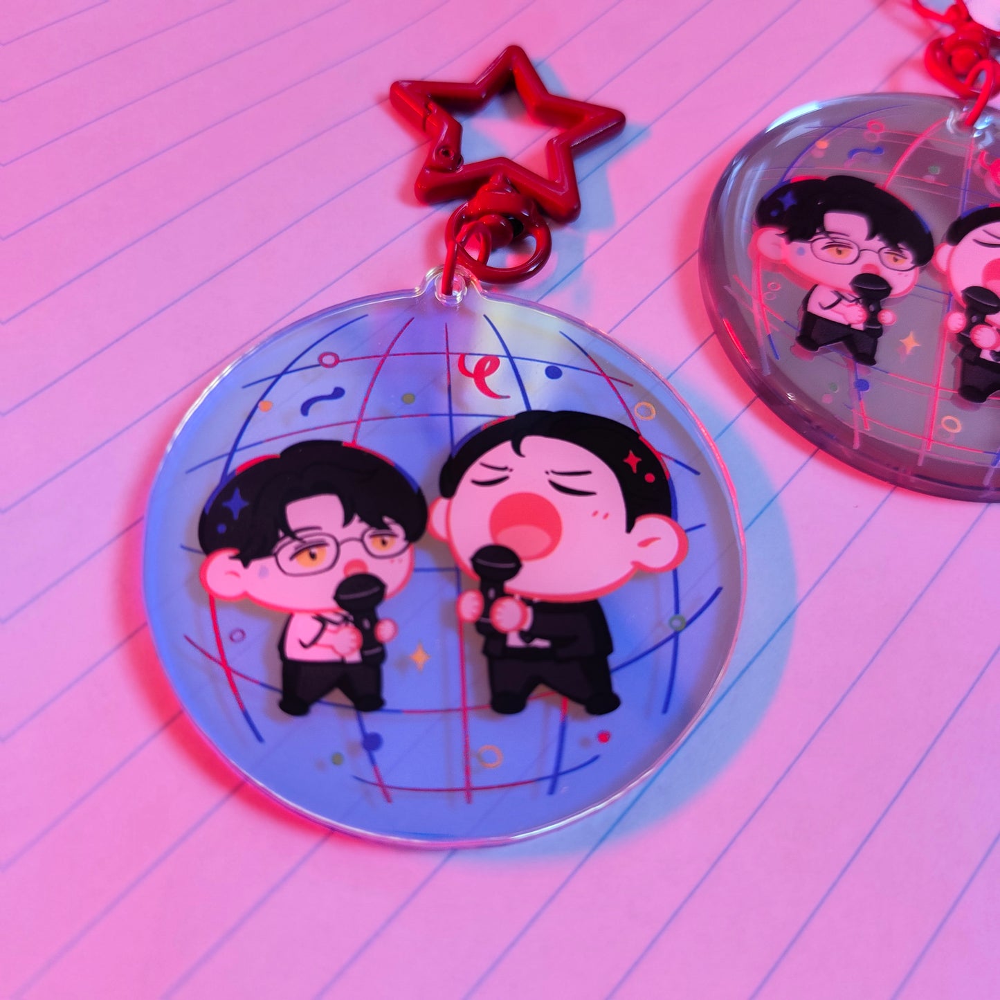 Karaoke iko! keychain