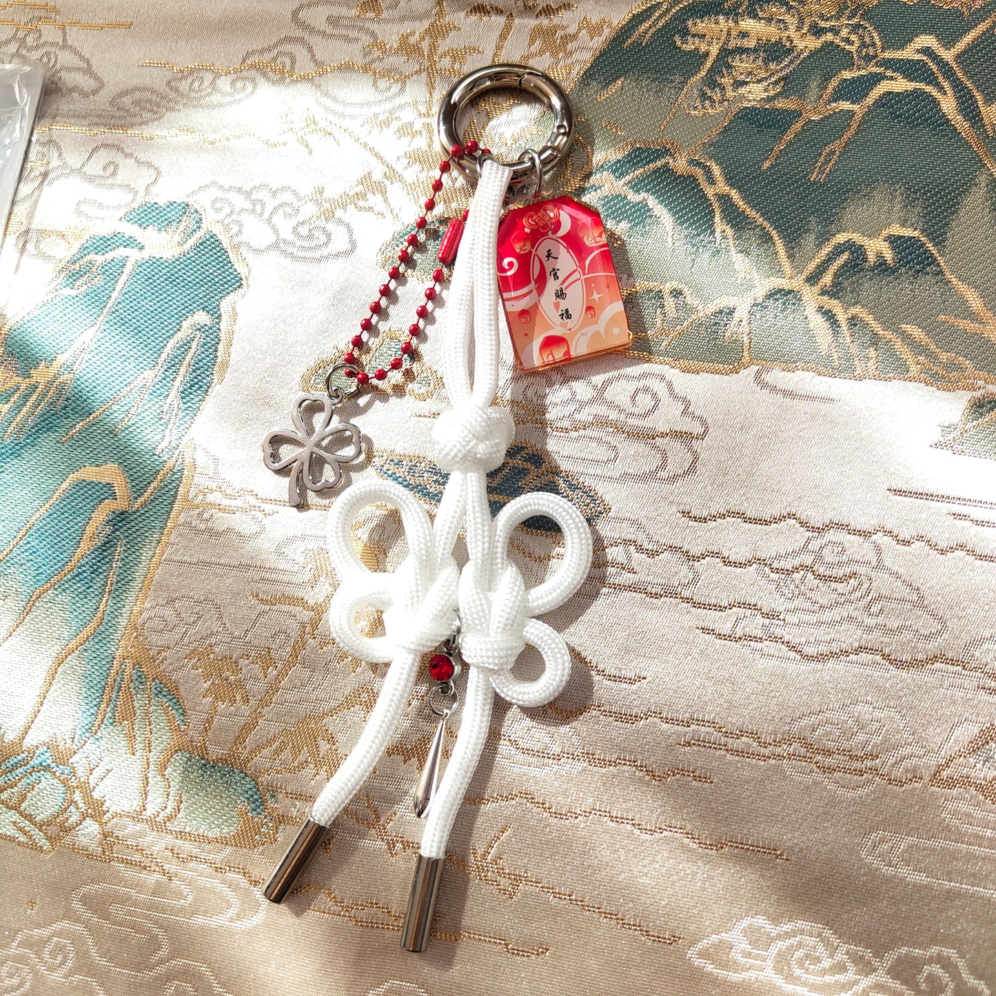 Handmade knot charms