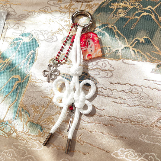Handmade knot charms