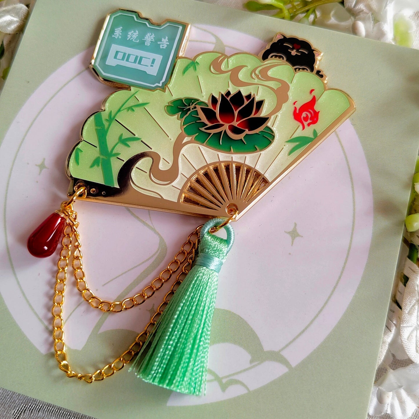 Lotus Veil: OOC warning pin