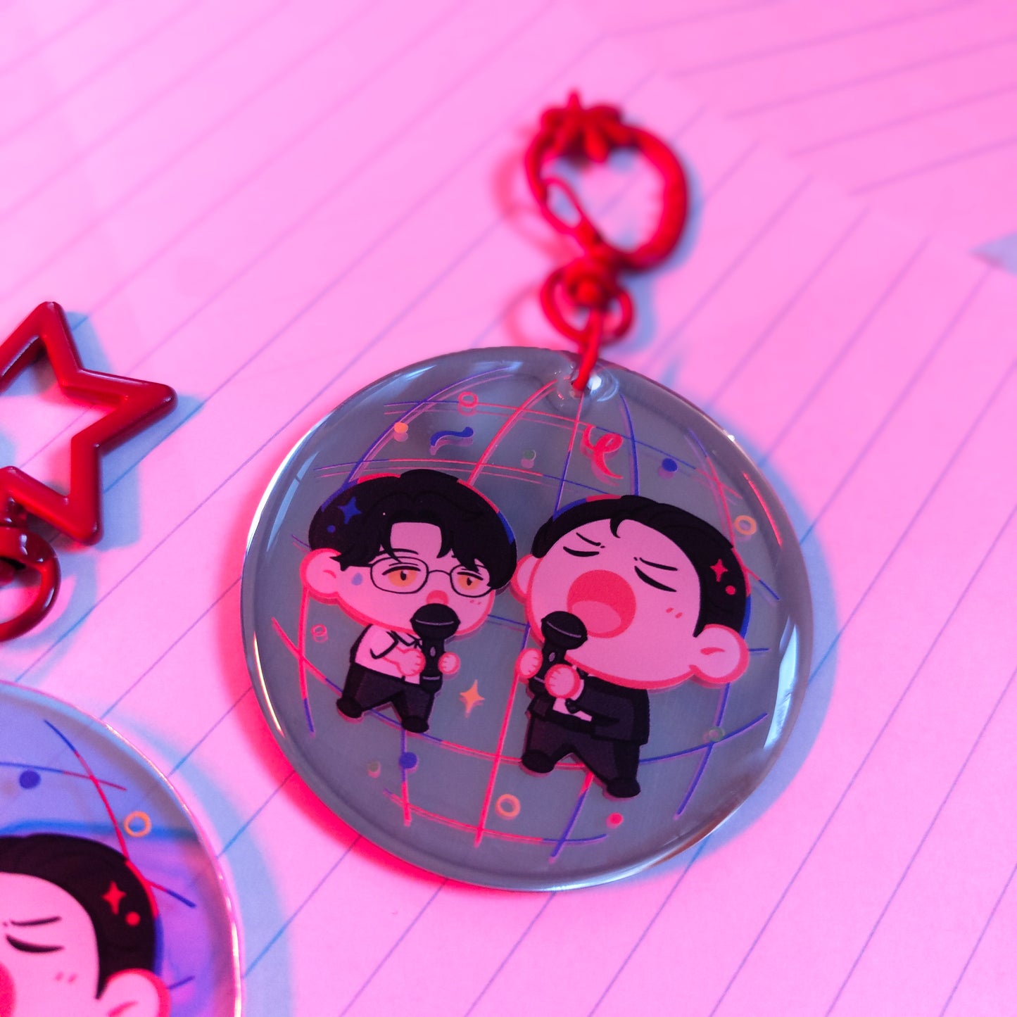 Karaoke iko! keychain