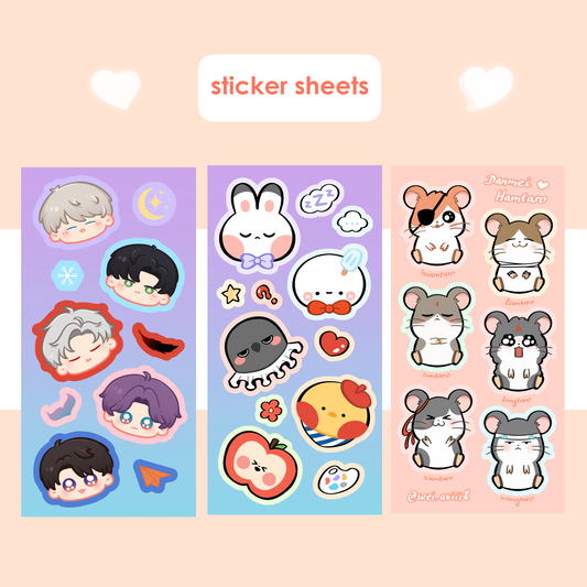 Sticker sheets