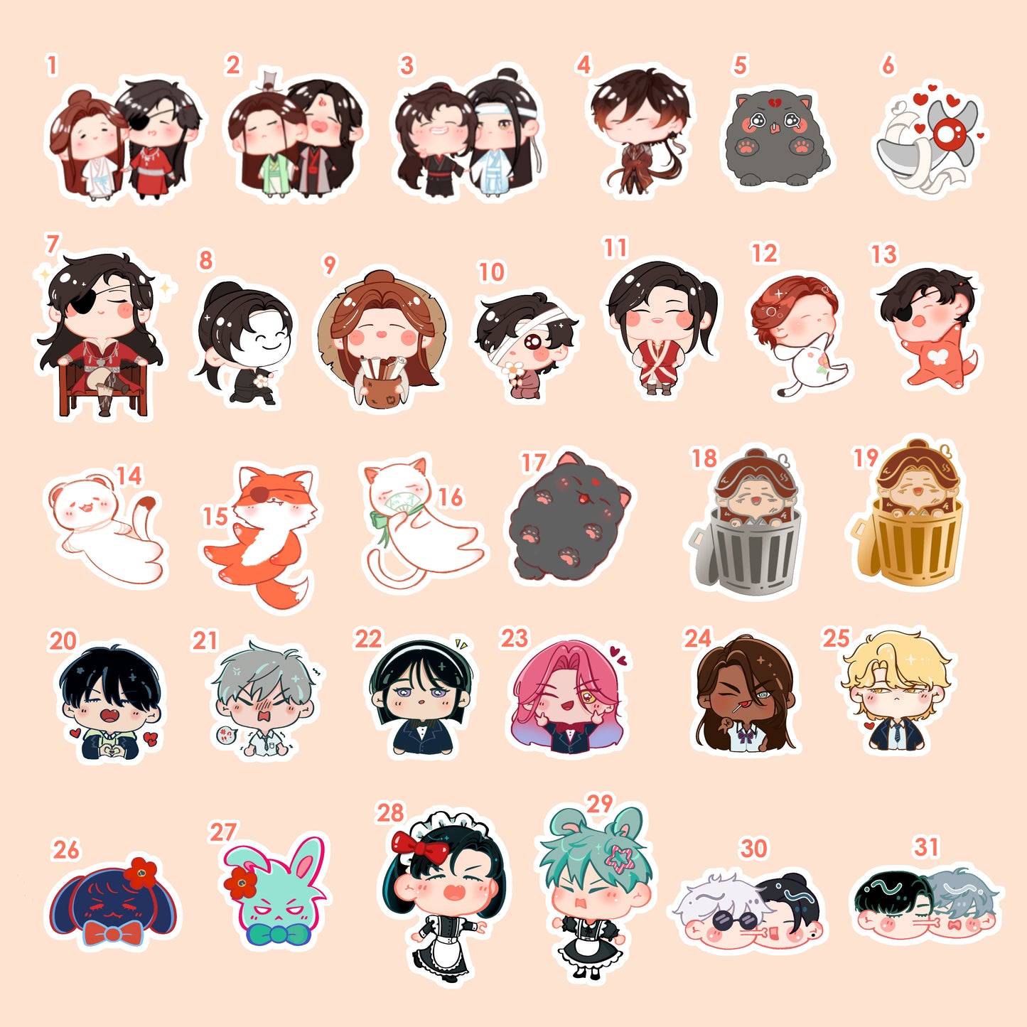 Mics stickers