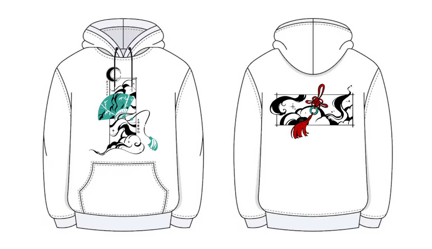 danmei inspired hoodies