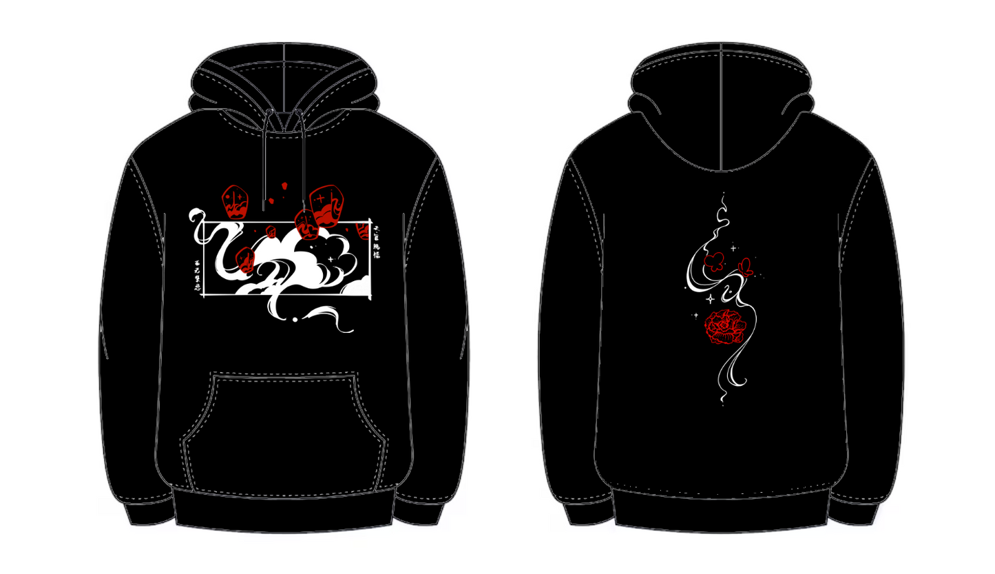 danmei inspired hoodies