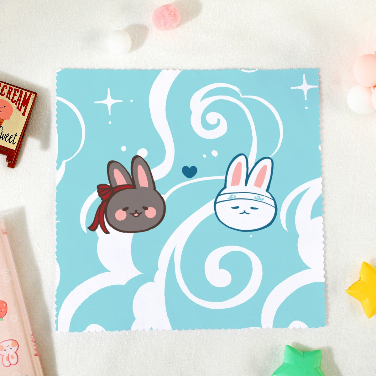 Danmei glasses cleaning cloth